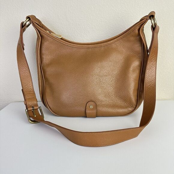 GiGi New York Jackson Leather Saddle Bag‎ - Picture 1 of 11
